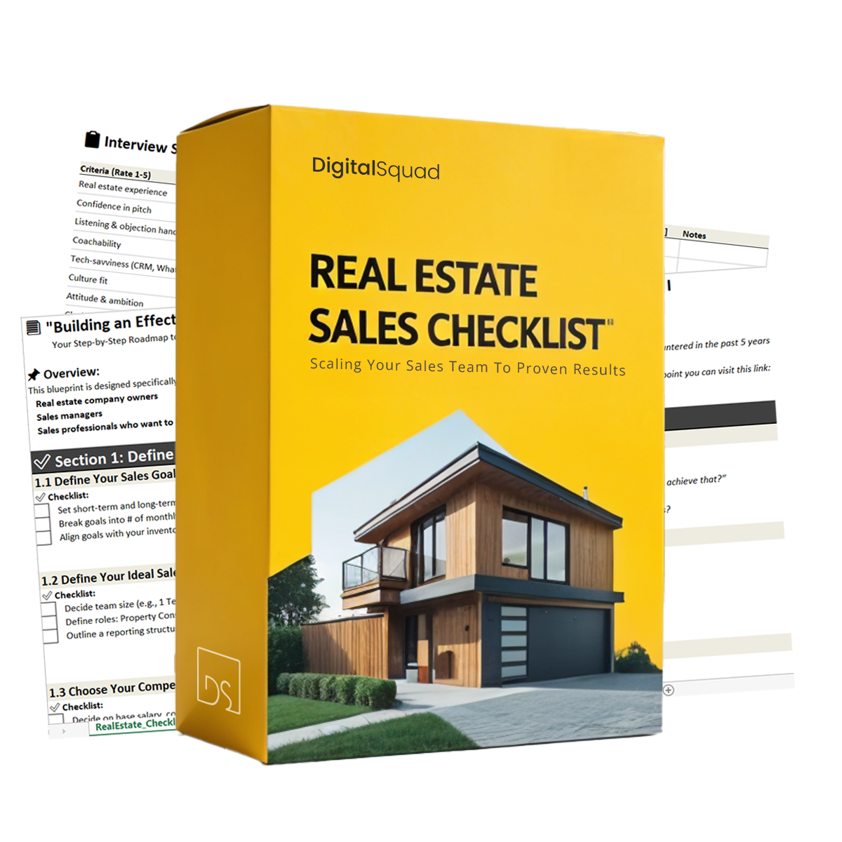 checklist for building real estate sales team